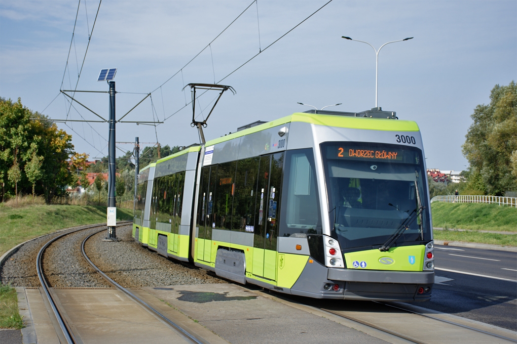 Ольштын, Solaris Tramino S111o № 3000