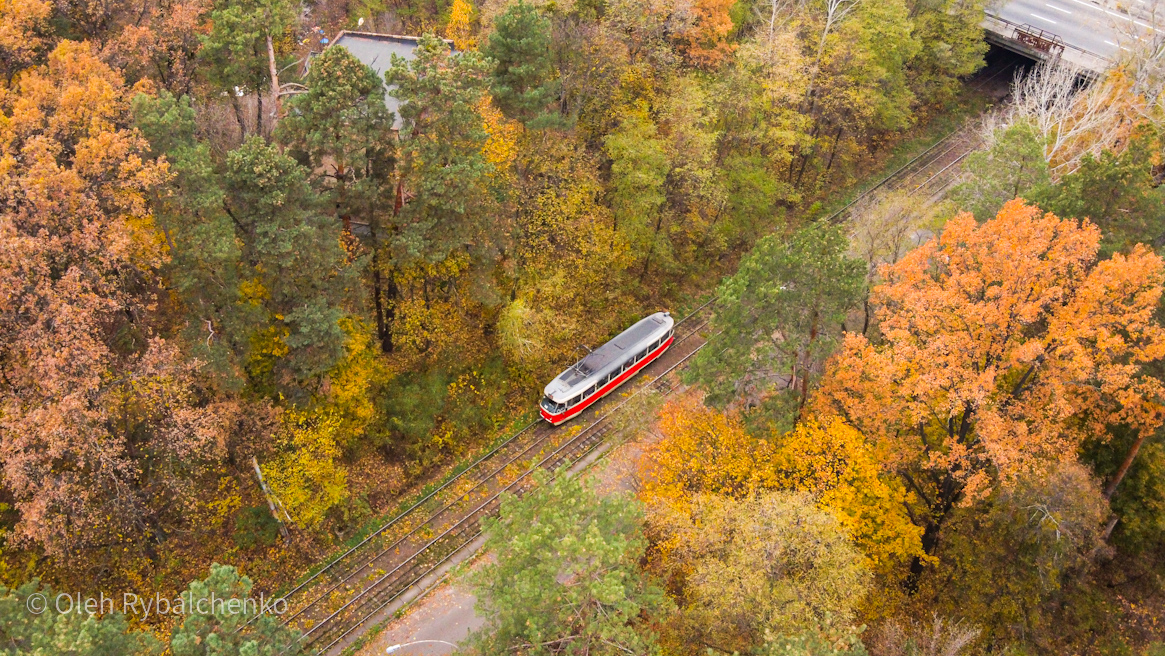 Kijów — Tramway lines: Podilske depot network — north