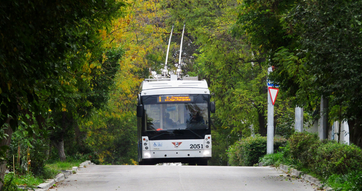 Sevastopol, Trolza-5265.02 “Megapolis” # 2051; Sevastopol — Trolleybus lines and rings