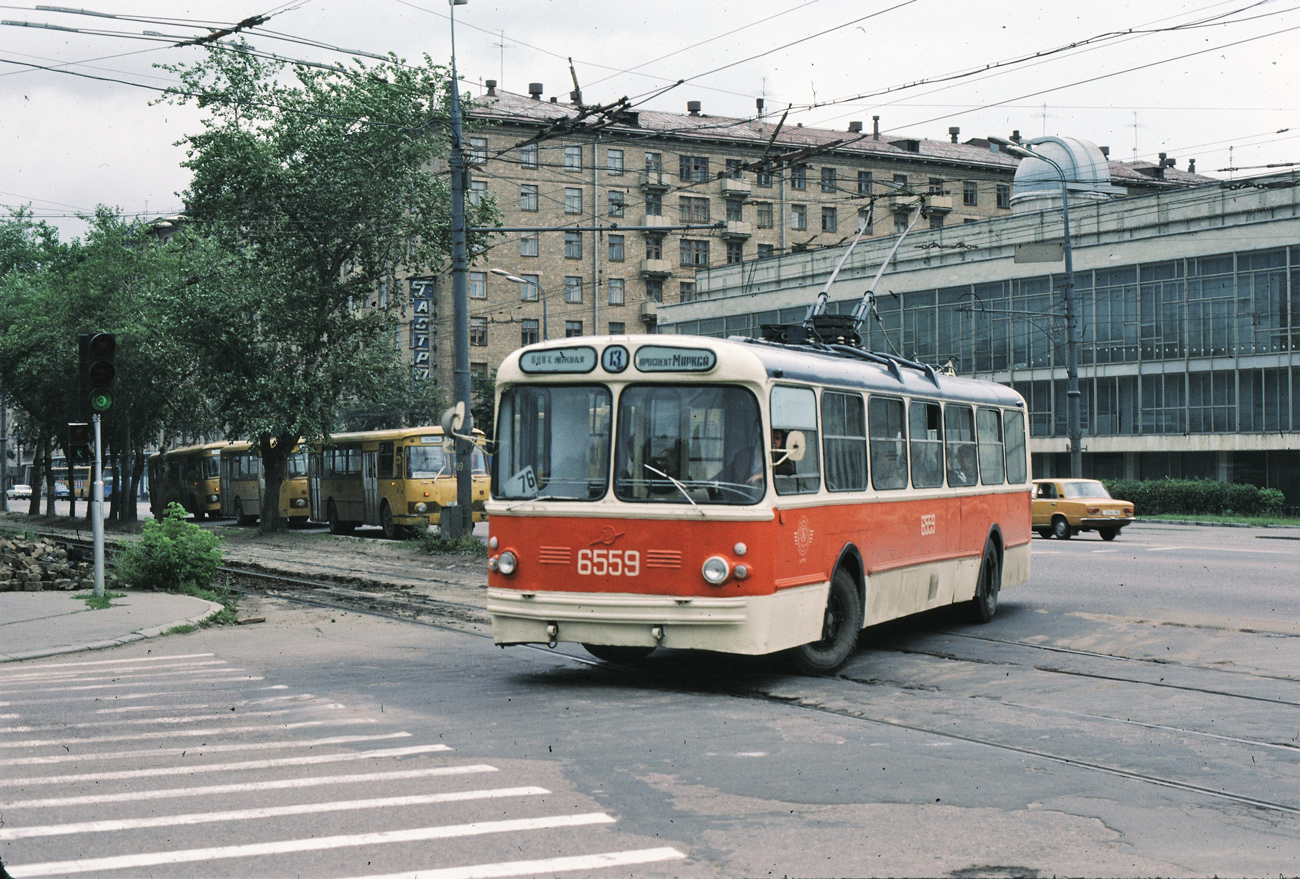 троллейбусный парк в москве