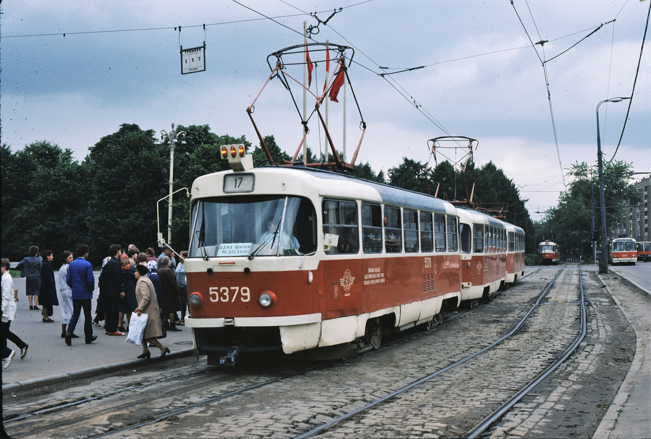 Москва, Tatra T3SU № 5379