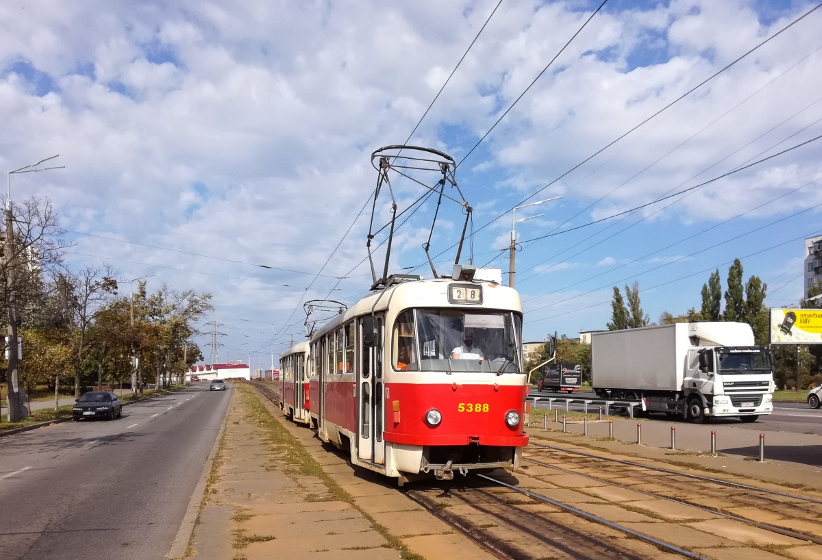 Киев, Tatra T3SU № 5388