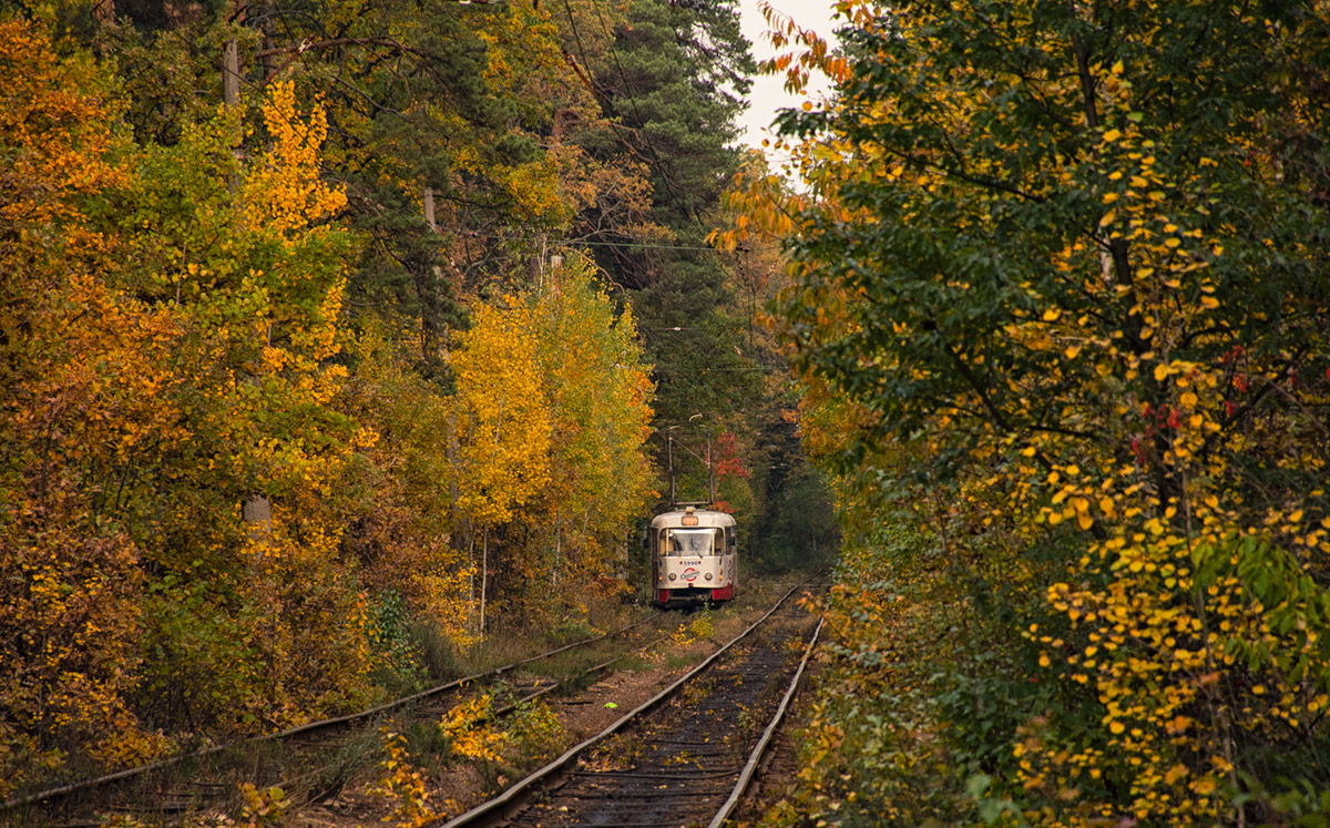 Kyiv — Tramway lines: Podilske depot network — north