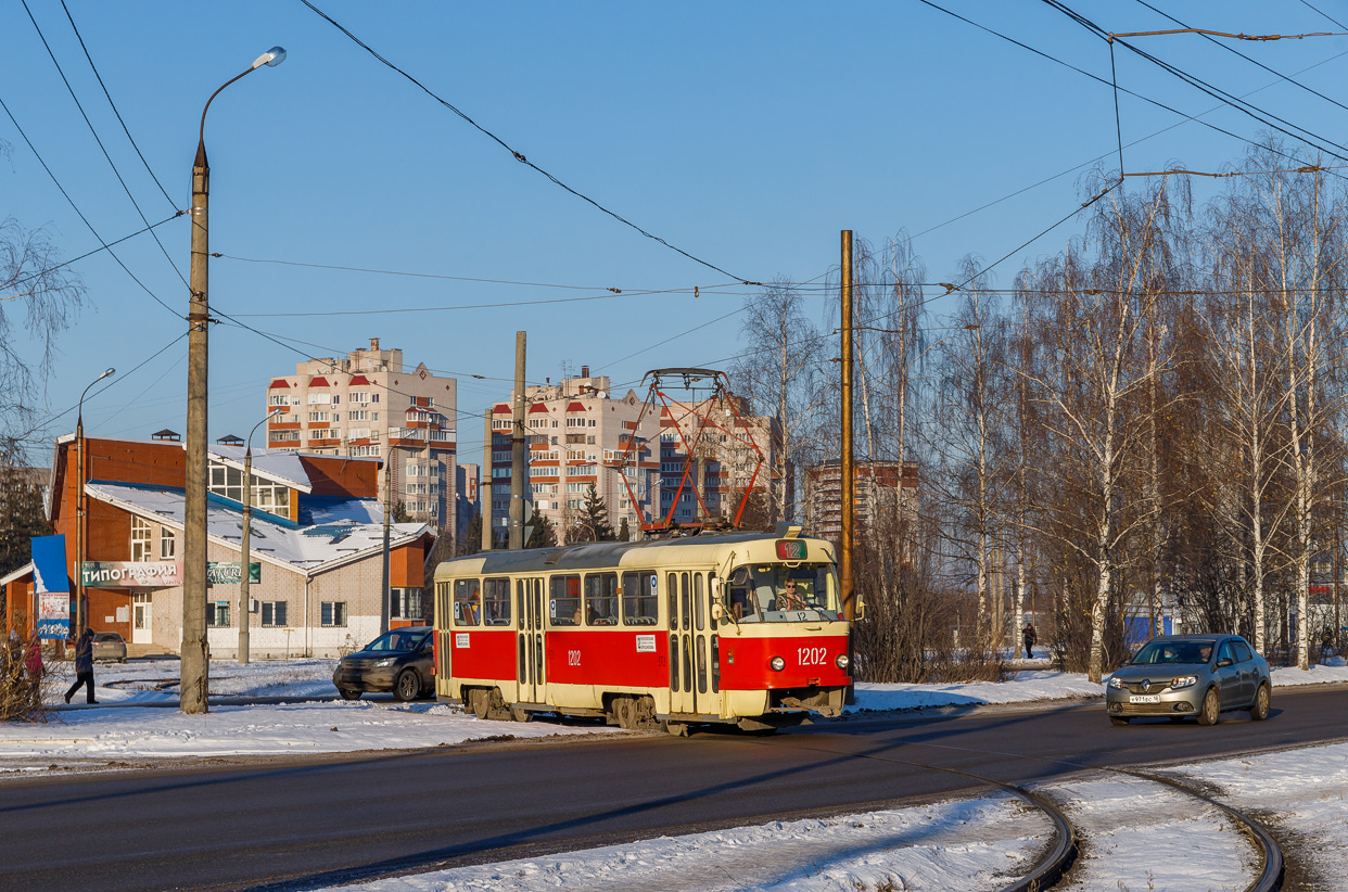 Ижевск, Tatra T3K № 1202