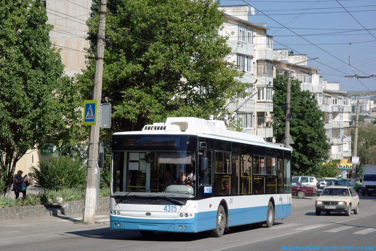 Крымский троллейбус, Богдан Т70110 № 4315