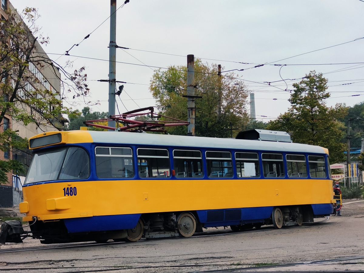 Днепр, Tatra T4D-M1 № 1480