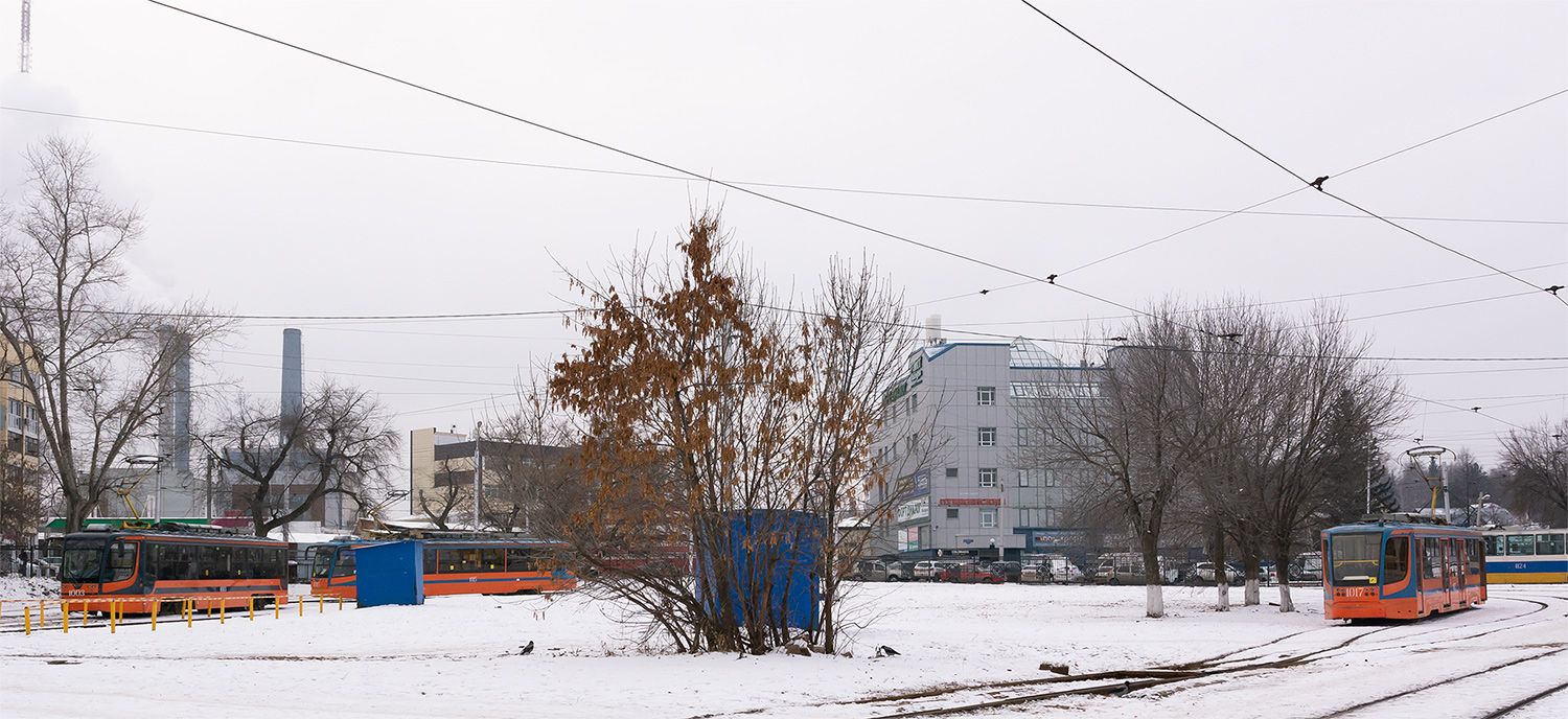 Ufa — Terminals and loops (tramway)