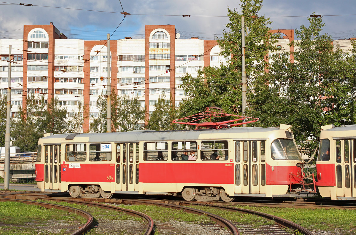 Jekaterinburg, Tatra T3SU Nr. 604