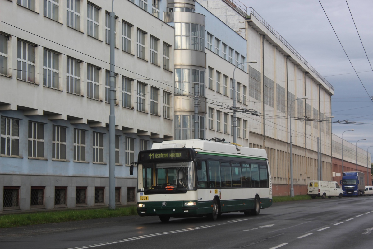 Пльзень, Škoda 24Tr Irisbus Citybus № 501
