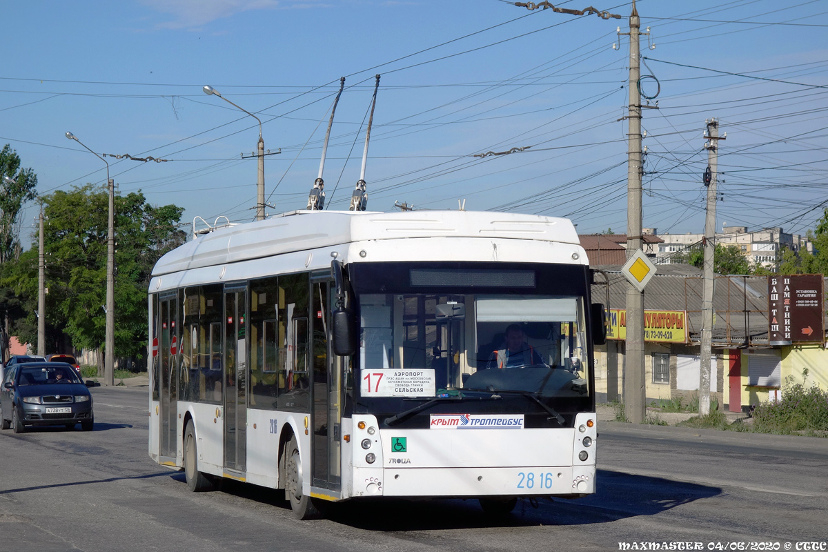Крымский троллейбус, Тролза-5265.03 «Мегаполис» № 2816
