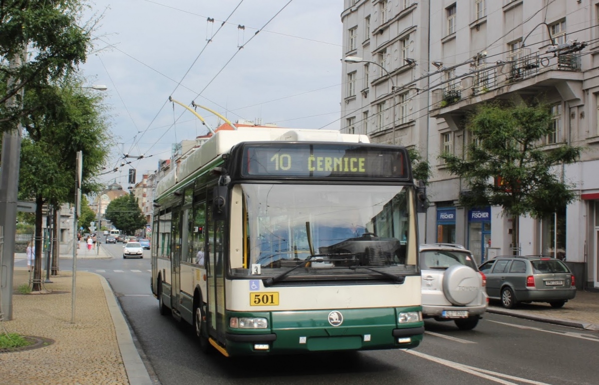 Пльзень, Škoda 24Tr Irisbus Citybus № 501