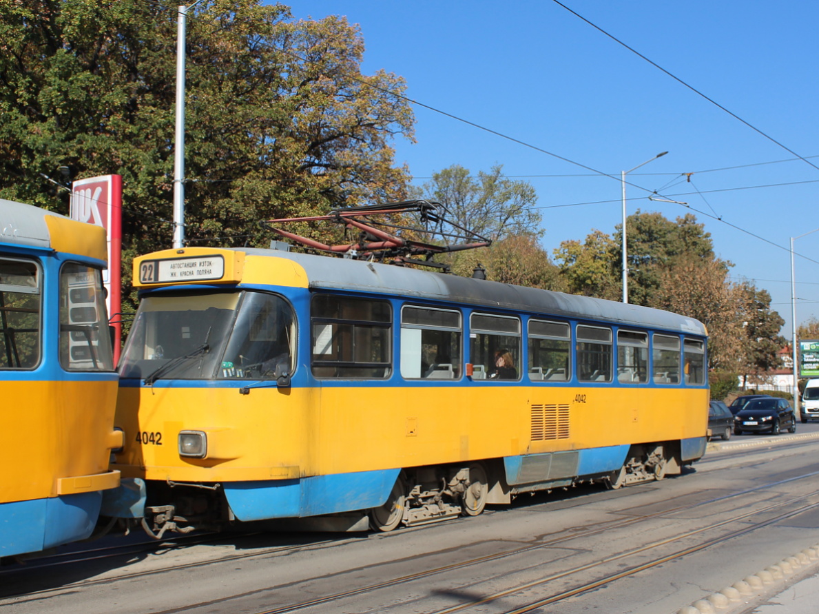 София, Tatra T4D-M2 № 4042