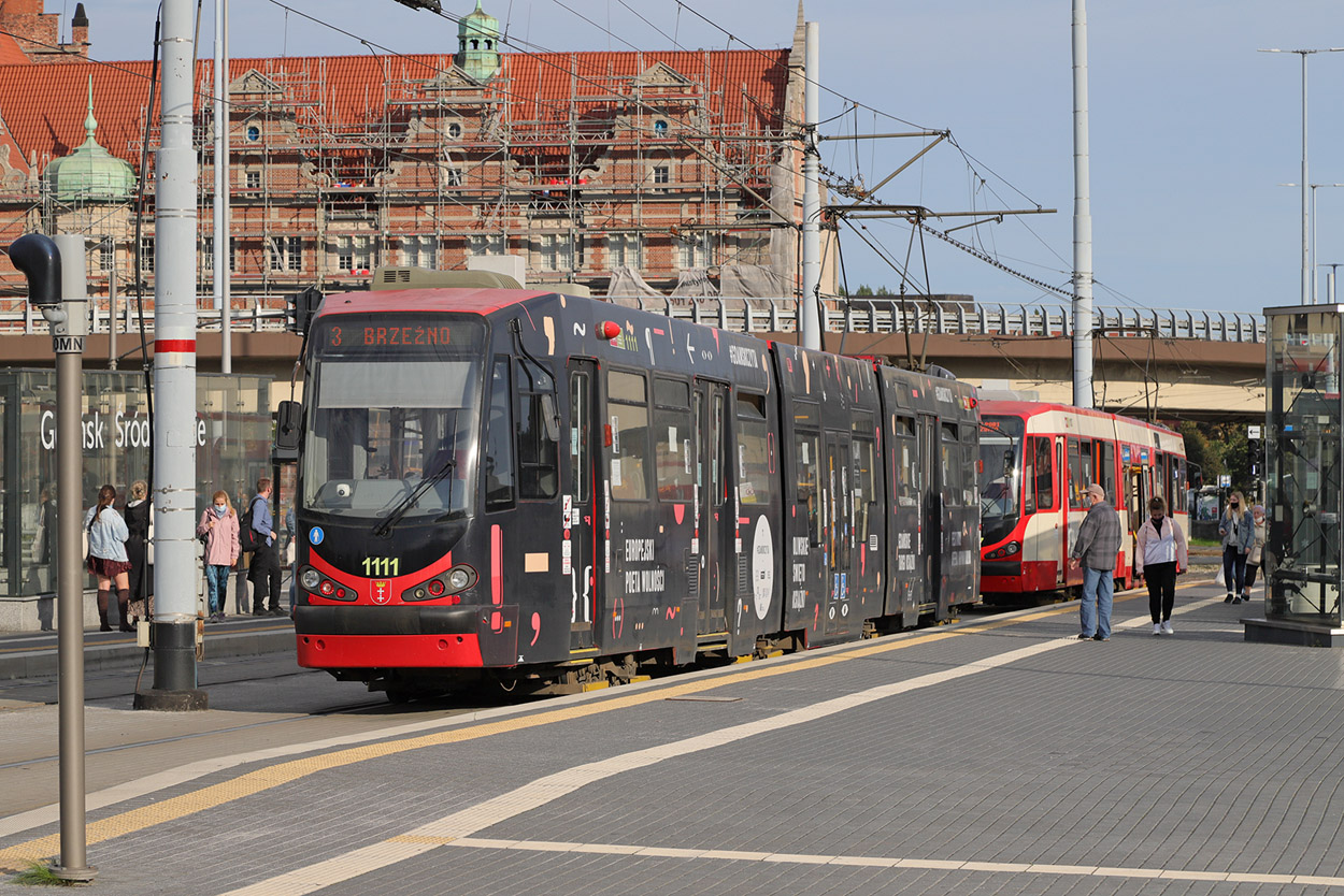 Gdansk, Duewag N8C-MF 01 č. 1111