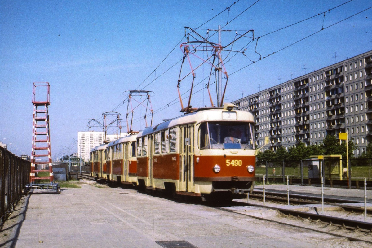 Киев, Tatra T3SU № 5490; Киев — Исторические фотографии