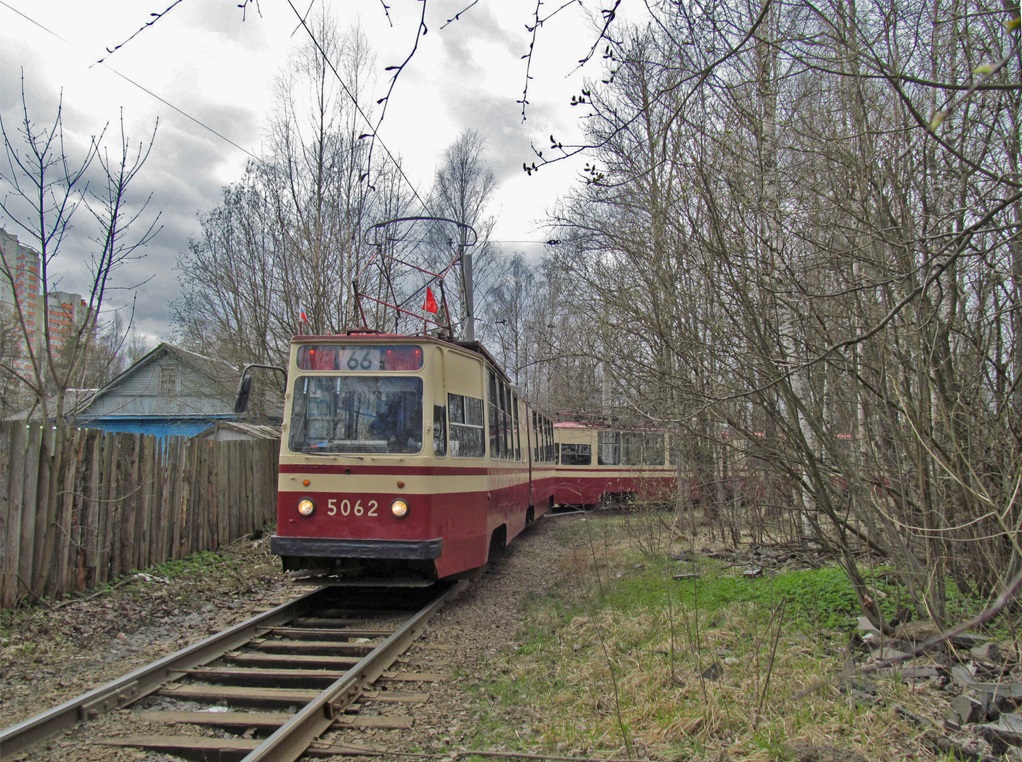 Санкт-Петербург, ЛВС-86К № 5062; Санкт-Петербург — Заказная поездка на СМЕ 5062+5063 06.05.2017