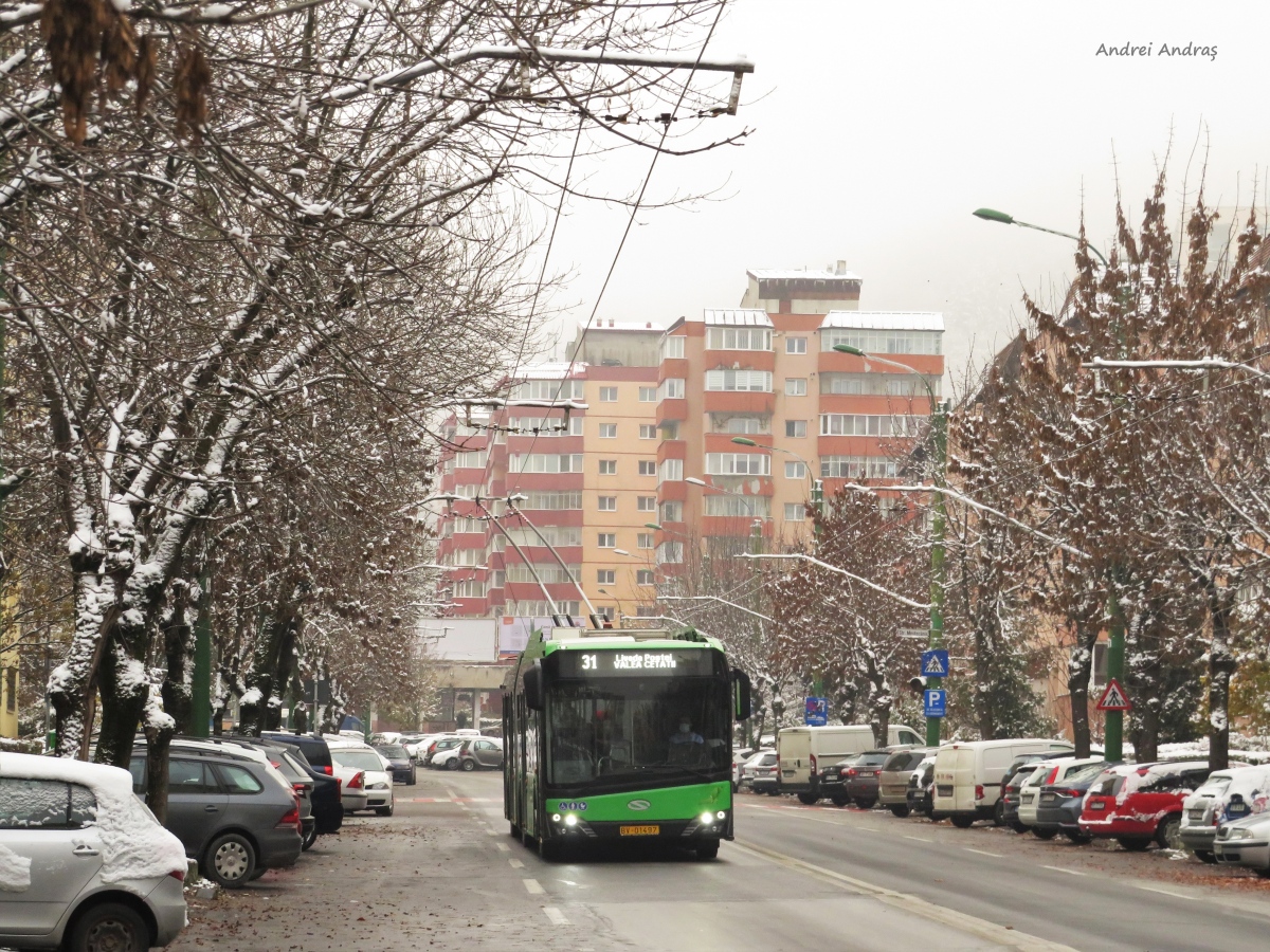 Brașov, Solaris Trollino IV 18 Škoda # 2014