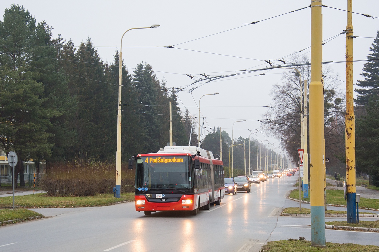 Prešov, Škoda 31Tr SOR č. 731