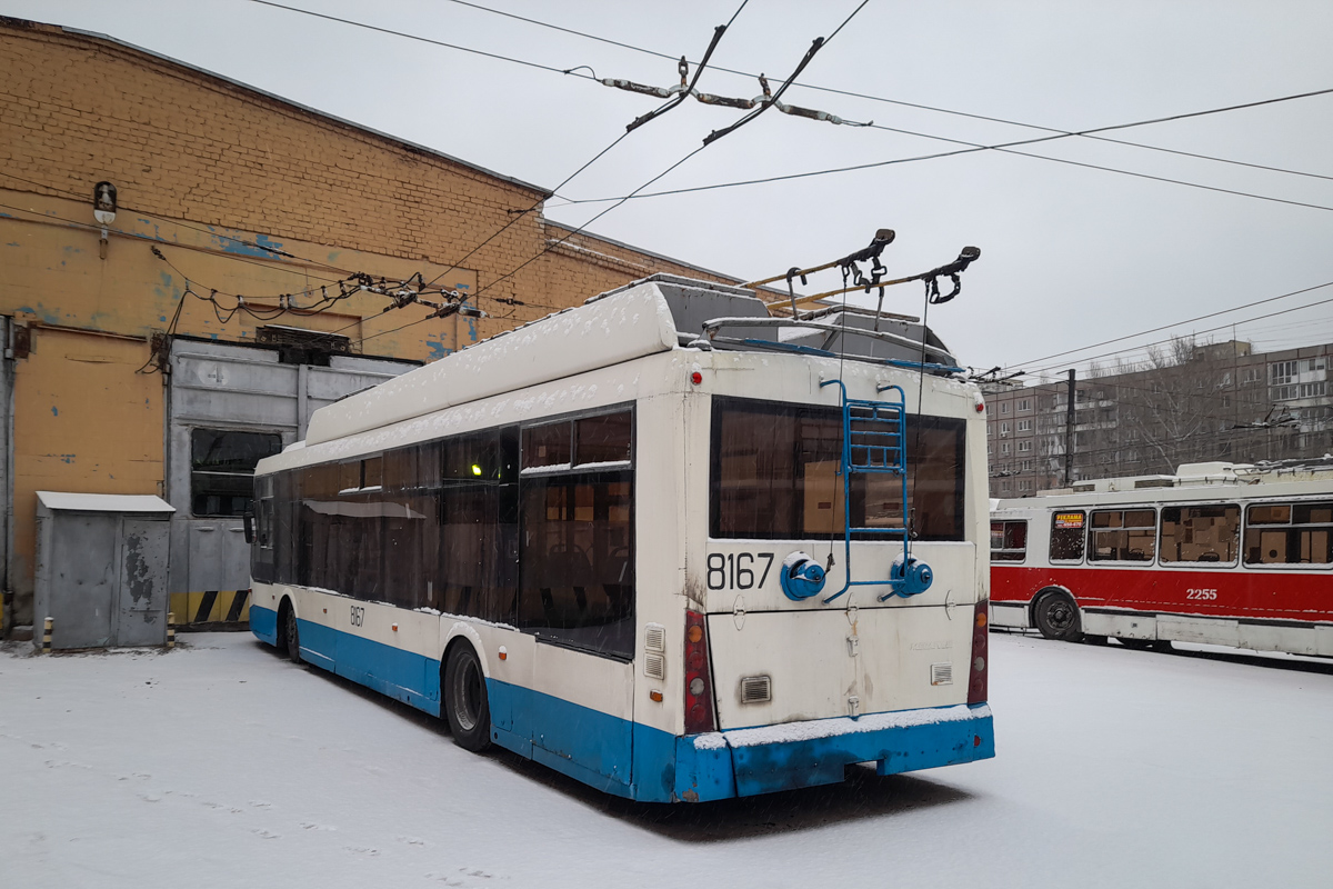 Saratov, Trolza-5265.00 “Megapolis” č. 8167; Saratov — Delivery of trolleybuses from Moscow — 2020