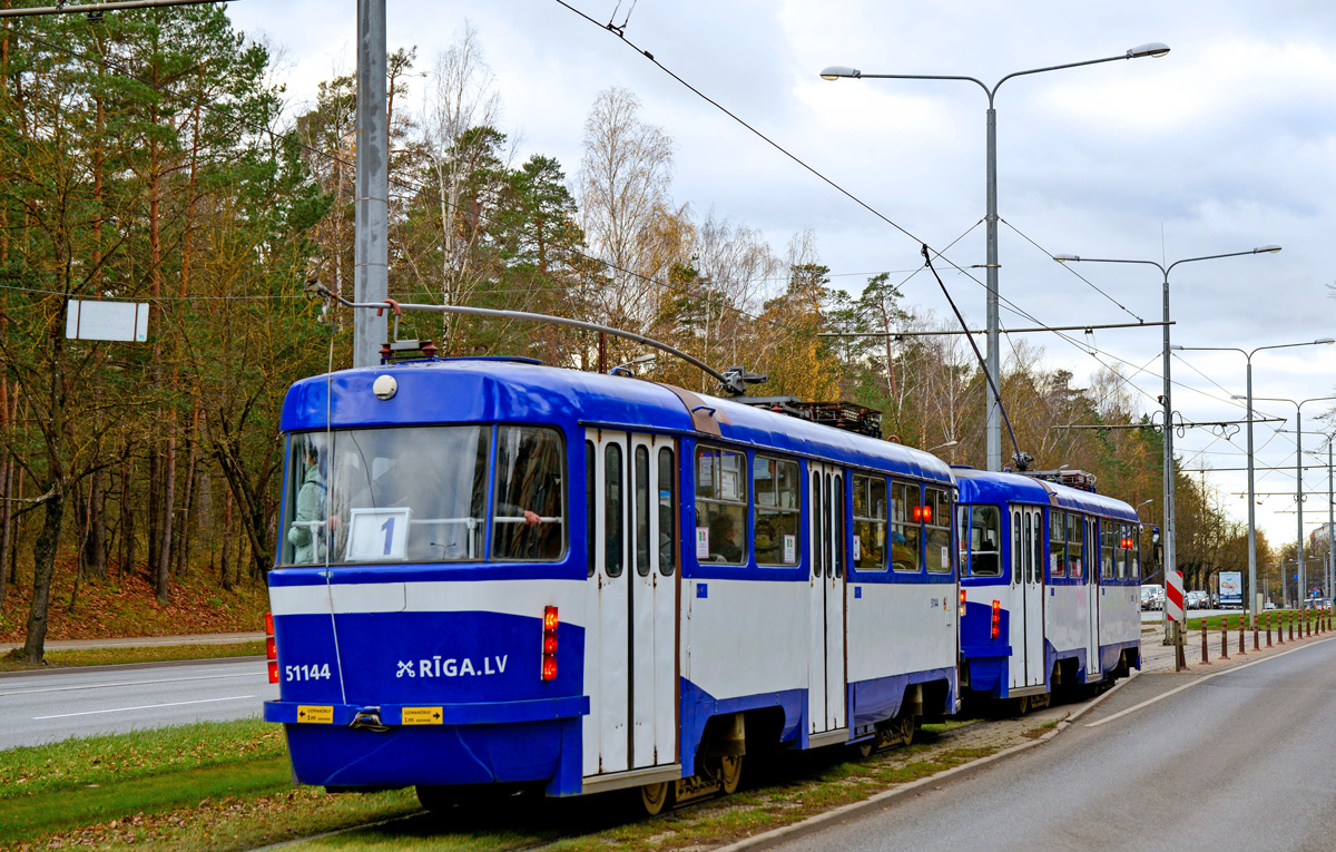 Рига, Tatra T3A № 51144