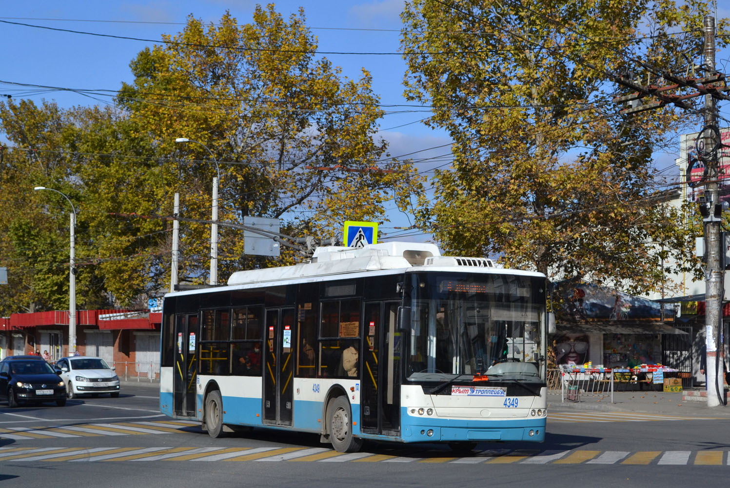 Крымский троллейбус, Богдан Т70110 № 4349
