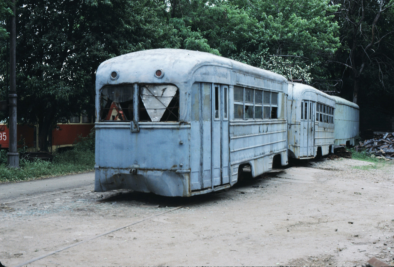 Zaporijjea — Unidentified trams: KTM-1, KTP-1