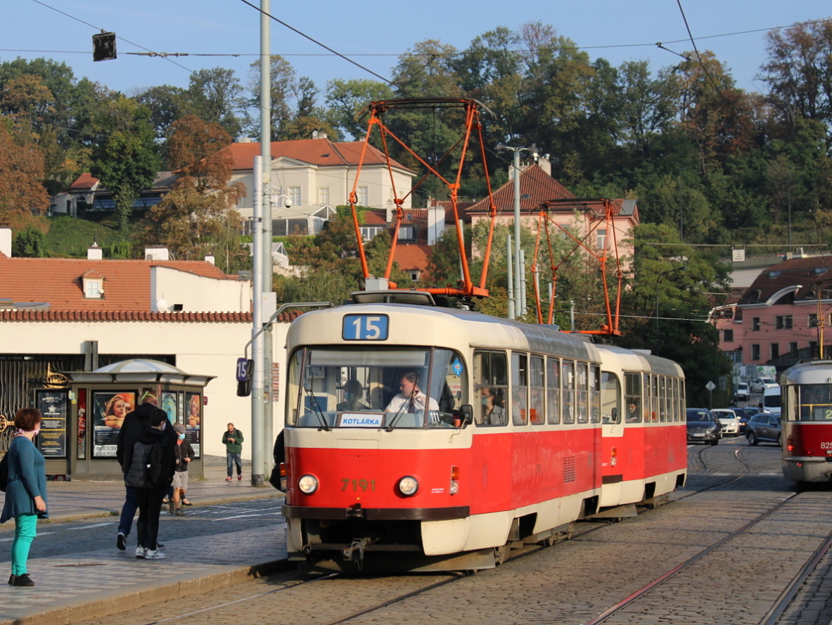 Прага, Tatra T3SUCS № 7191