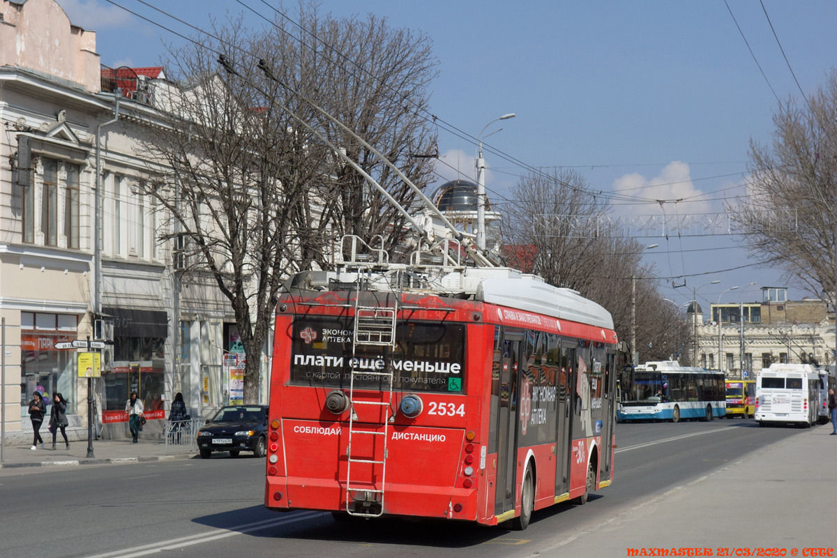 Crimean trolleybus, Trolza-5265.02 “Megapolis” № 2534
