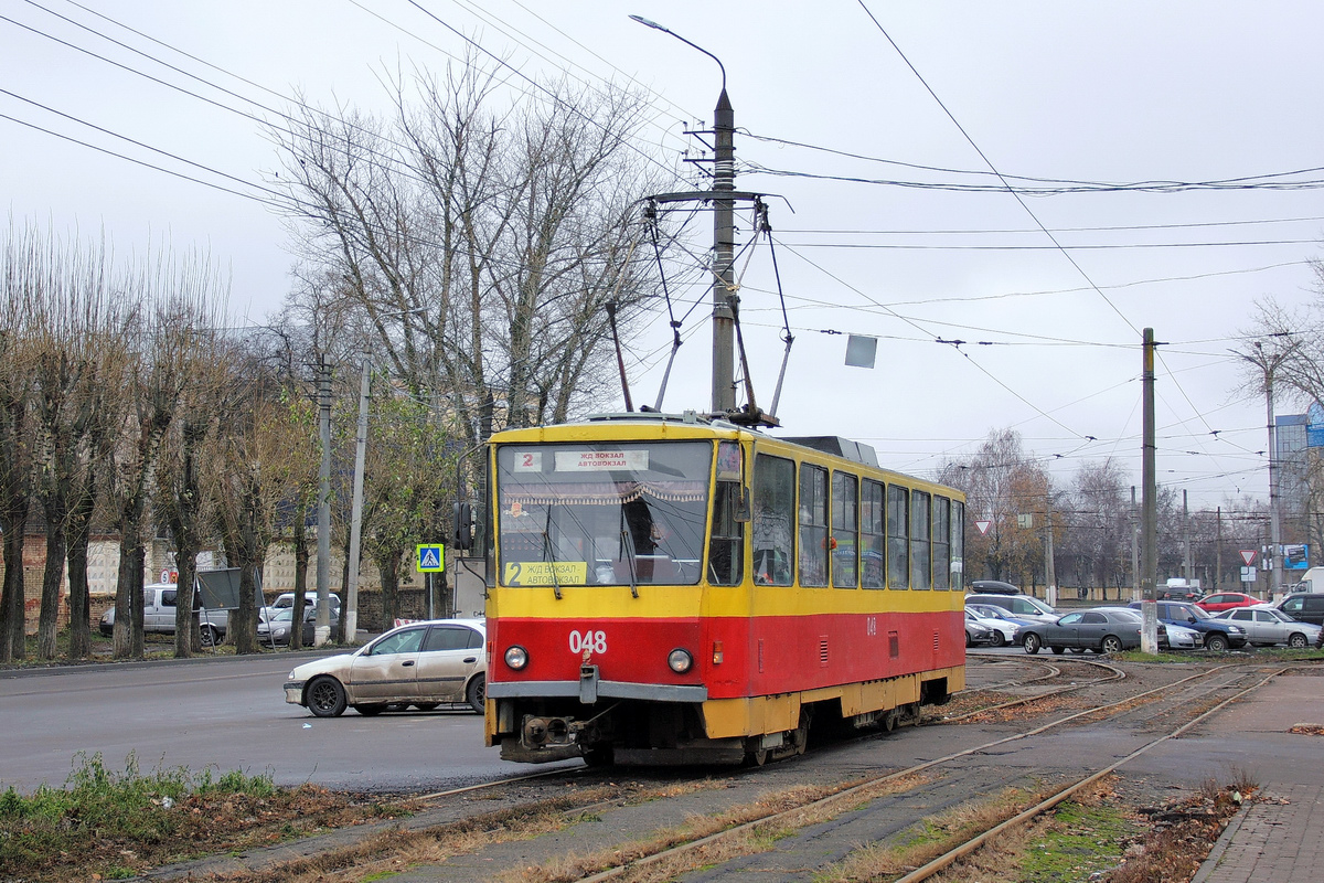 Курск, Tatra T6B5SU № 048