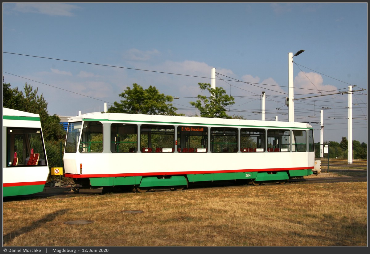 Магдебург, Tatra B6A2M № 2204