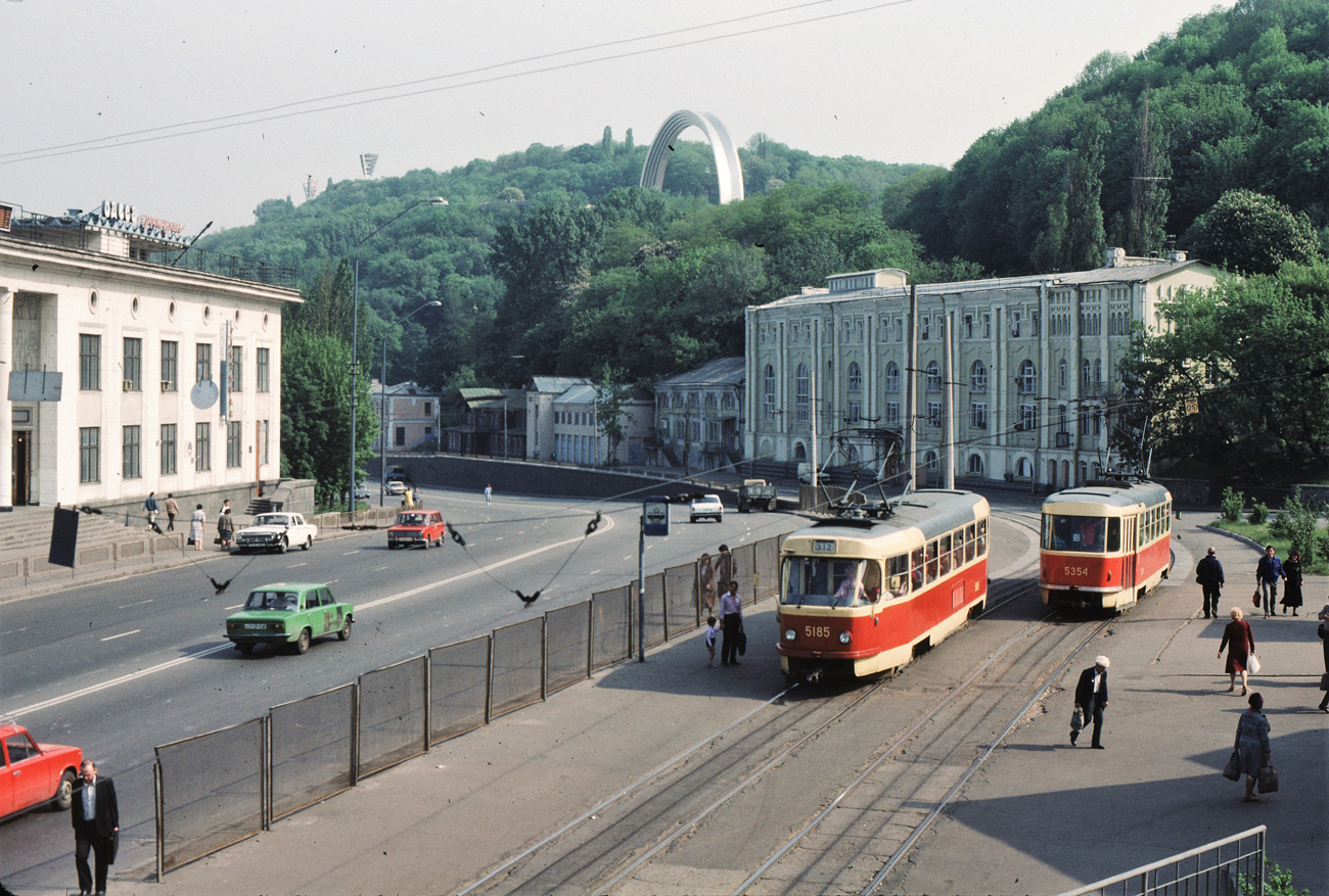 Киев, Tatra T3SU (двухдверная) № 5185; Киев — Исторические фотографии