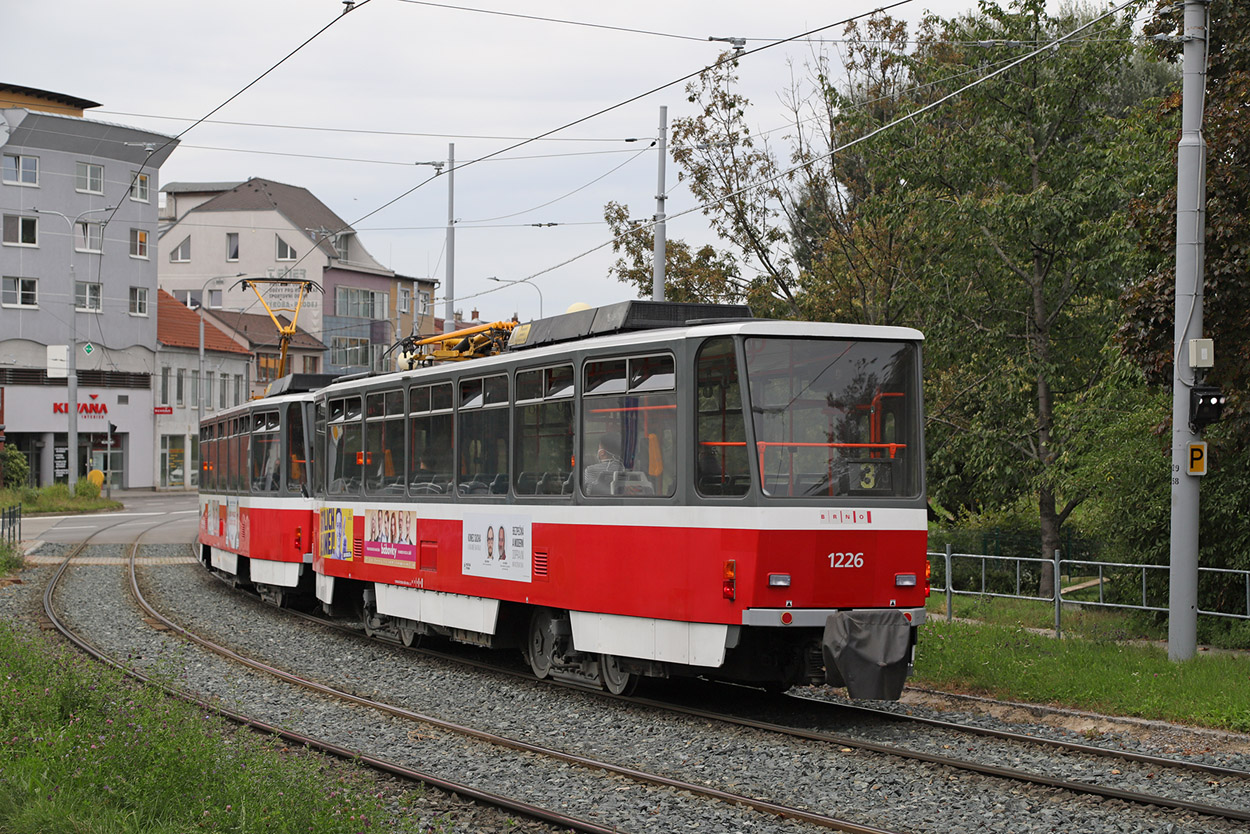 Брно, Tatra T6A5 № 1226