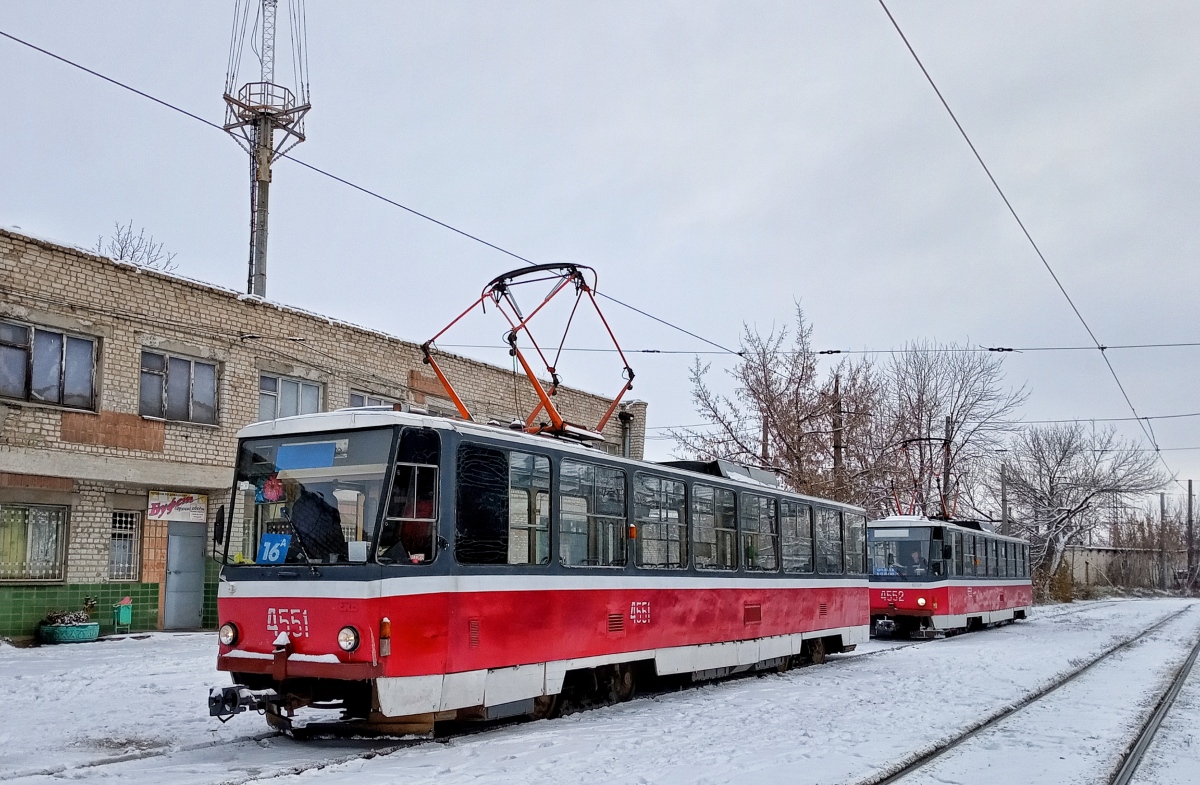 Харьков, Tatra T6B5SU № 4551