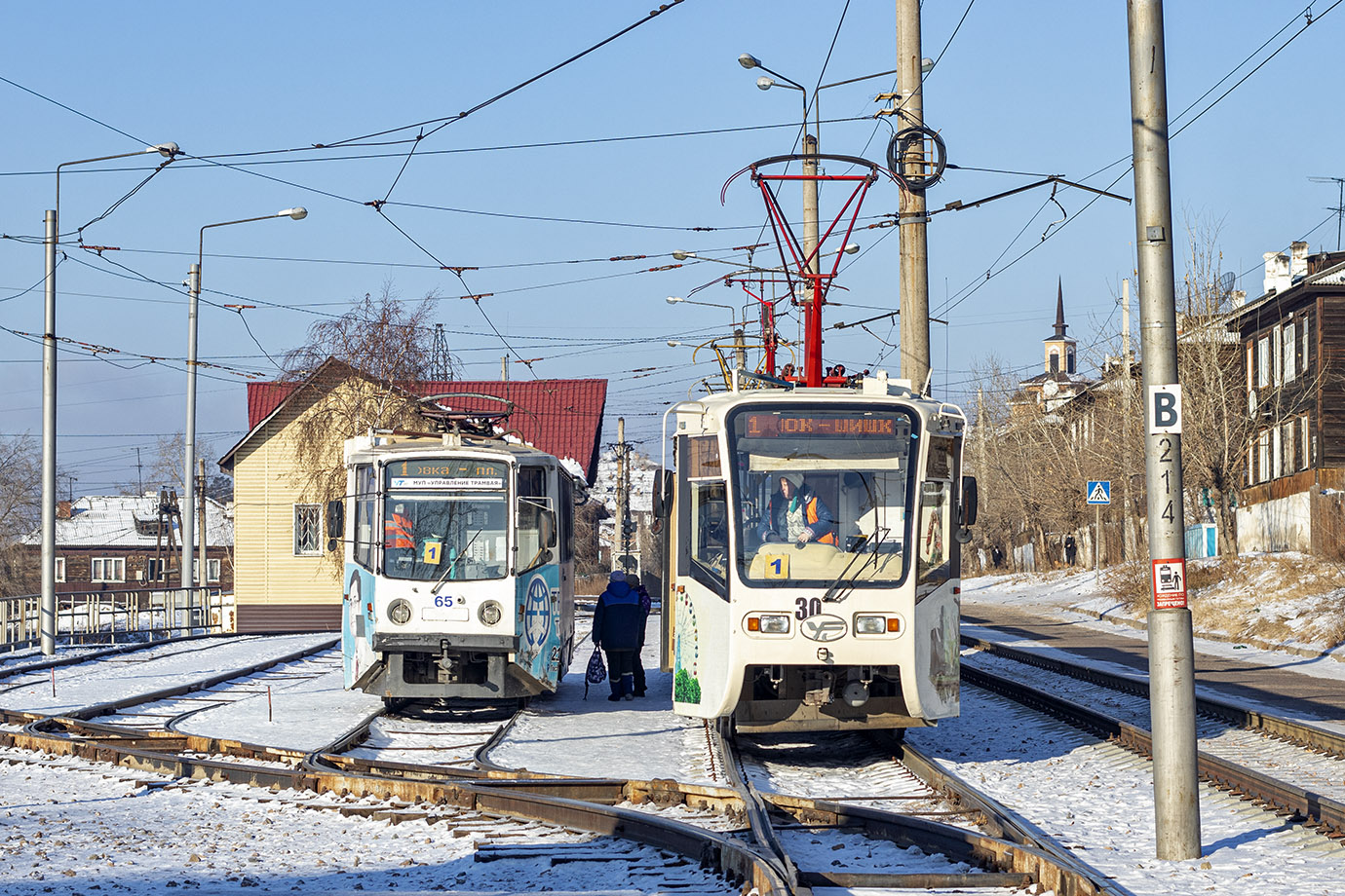 Улан-Удэ, 71-619А-01 № 30; Улан-Удэ, 71-608КМ № 65