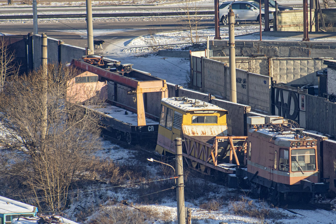 Улан-Удэ, ТК-28 № РТ-28; Улан-Удэ, 71-605 (КТМ-5М3) № СП; Улан-Удэ, ВТК-01 № ГС-1; Улан-Удэ — Трамвайное депо