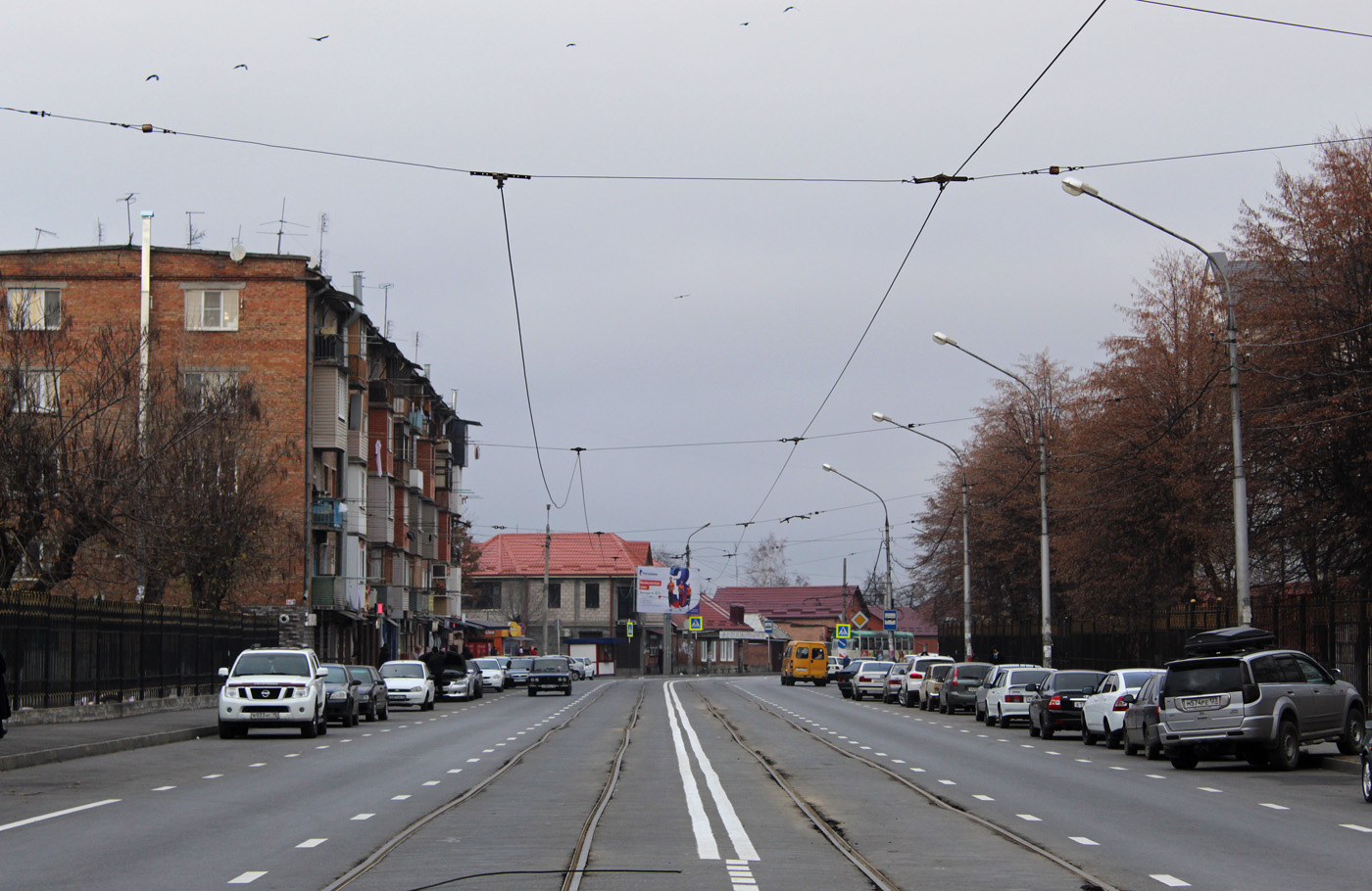 Vladikavkaz — Situations; Vladikavkaz — Tram contact — network