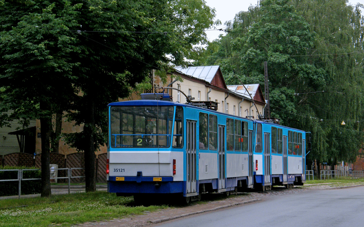 Рига, Tatra T3MR (T6B5-R) № 35121