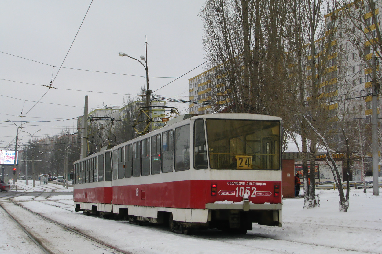 Samara, Tatra T6B5SU # 1052; Samara — Terminus stations and loops (tramway)