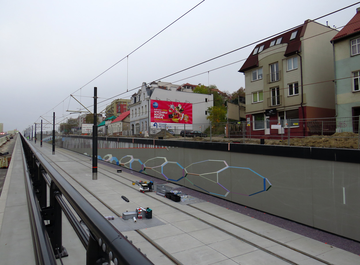 Быдгощ — Строительство трамвайных линий