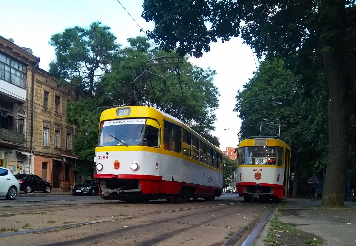 Одесса, Tatra T3R.P № 3299