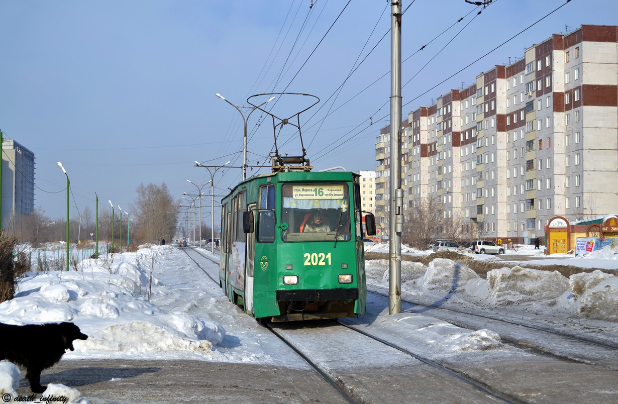 Новосибирск, 71-605 (КТМ-5М3) № 2021