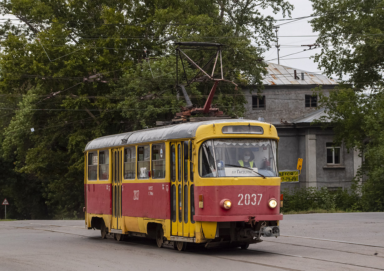 Уфа, Tatra T3D № 2037