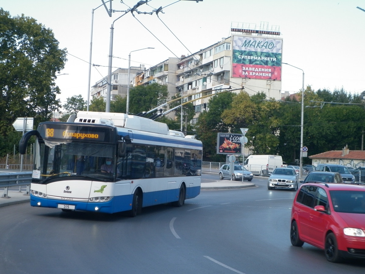 Варна, Škoda 26Tr Solaris III № 315