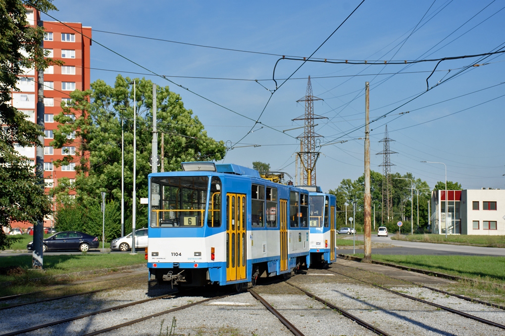 Ostrava, Tatra T6A5 — 1104