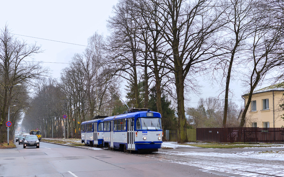 Riga, Tatra T3A — 51090