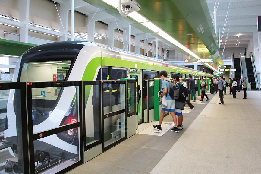 Тайчжун — Линии метро и инфраструктура
