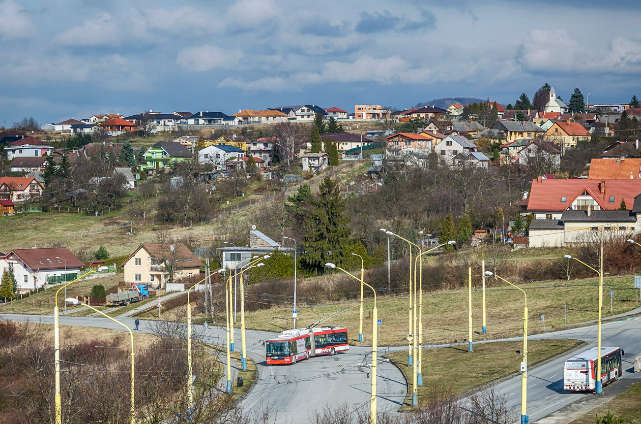 Prechov — Trolleybus Lines and Infrastructure