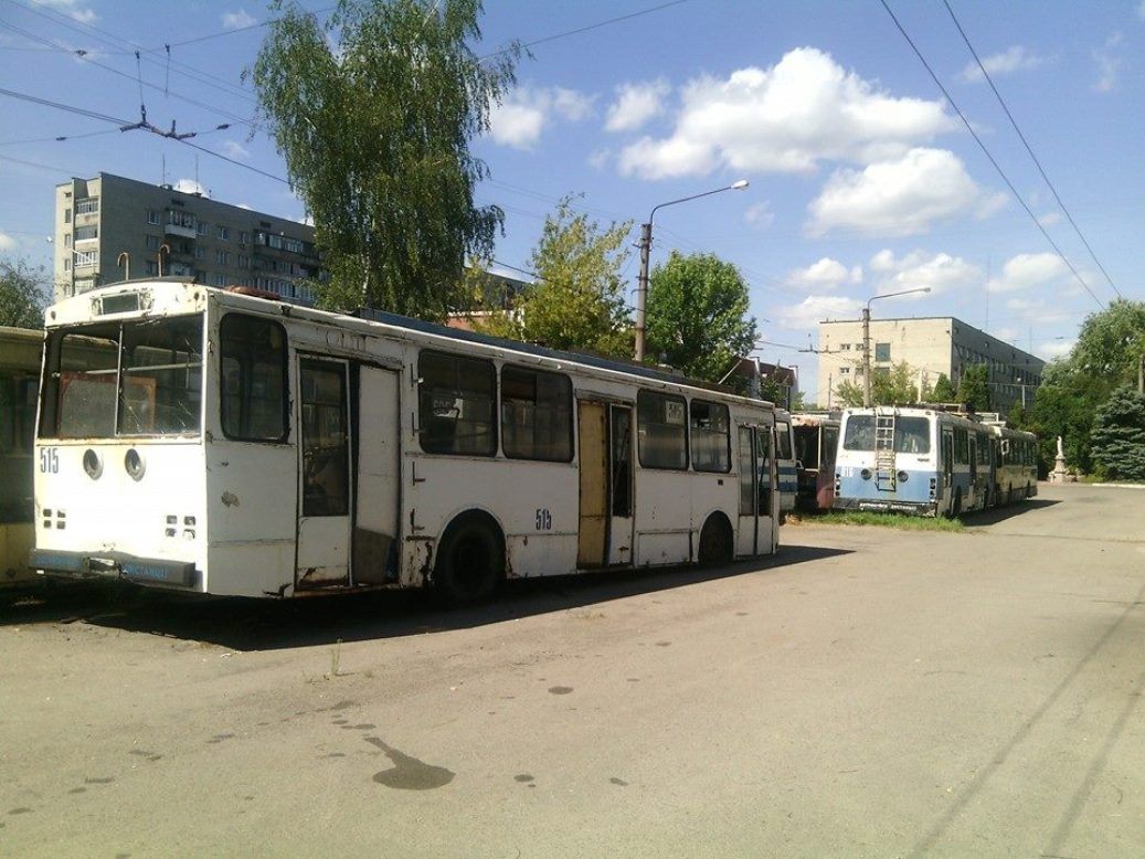 Львов, Škoda 14Tr02/6 № 515