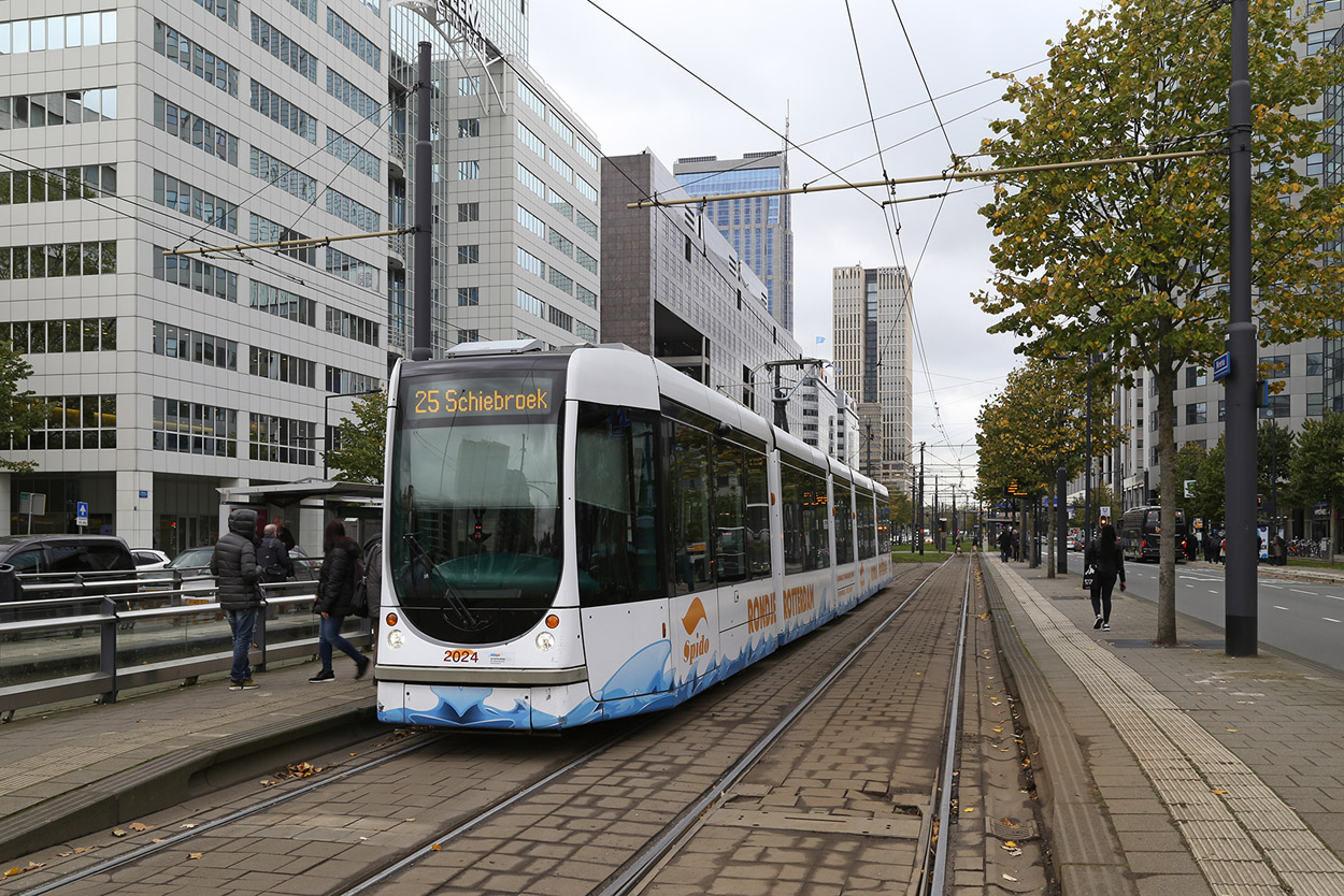 鹿特丹, Alstom Citadis 302 # 2024