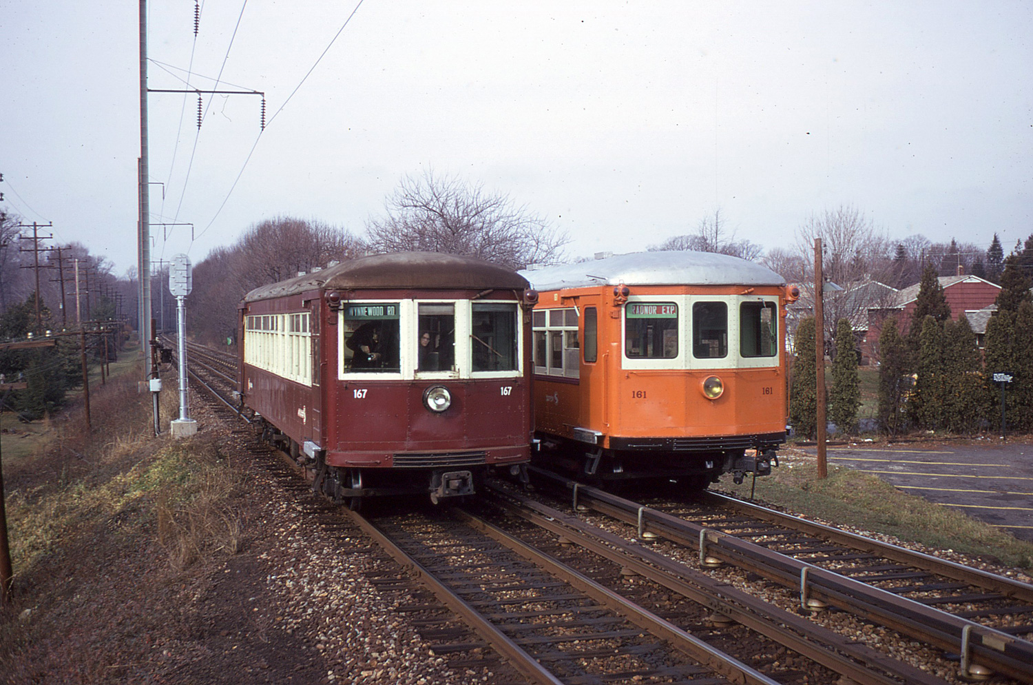 Филадельфия, Brill "Strafford car" № 167; Филадельфия, Brill "Strafford car" № 161