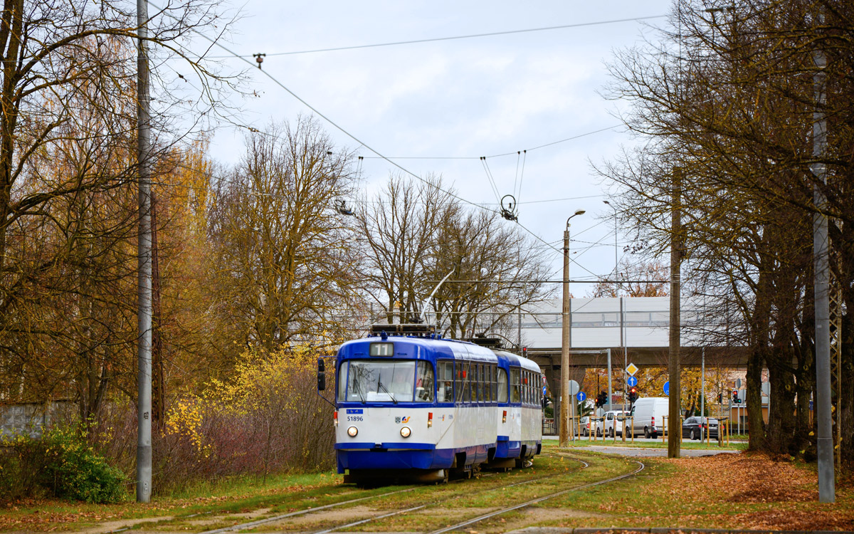 Рига, Tatra T3A № 51896